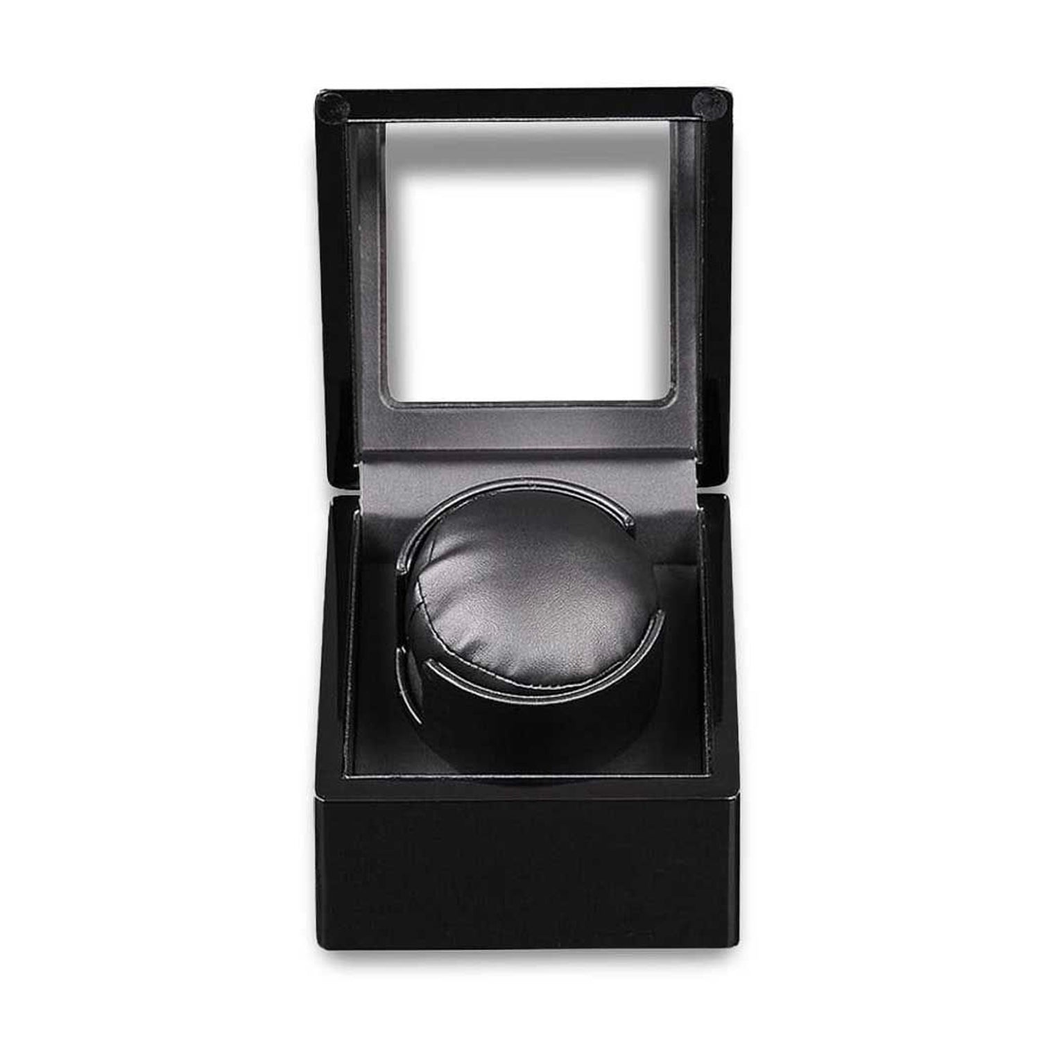 BX-633, Single (1) Watch Winder Glossy Black Matt MDF Smooth Finish