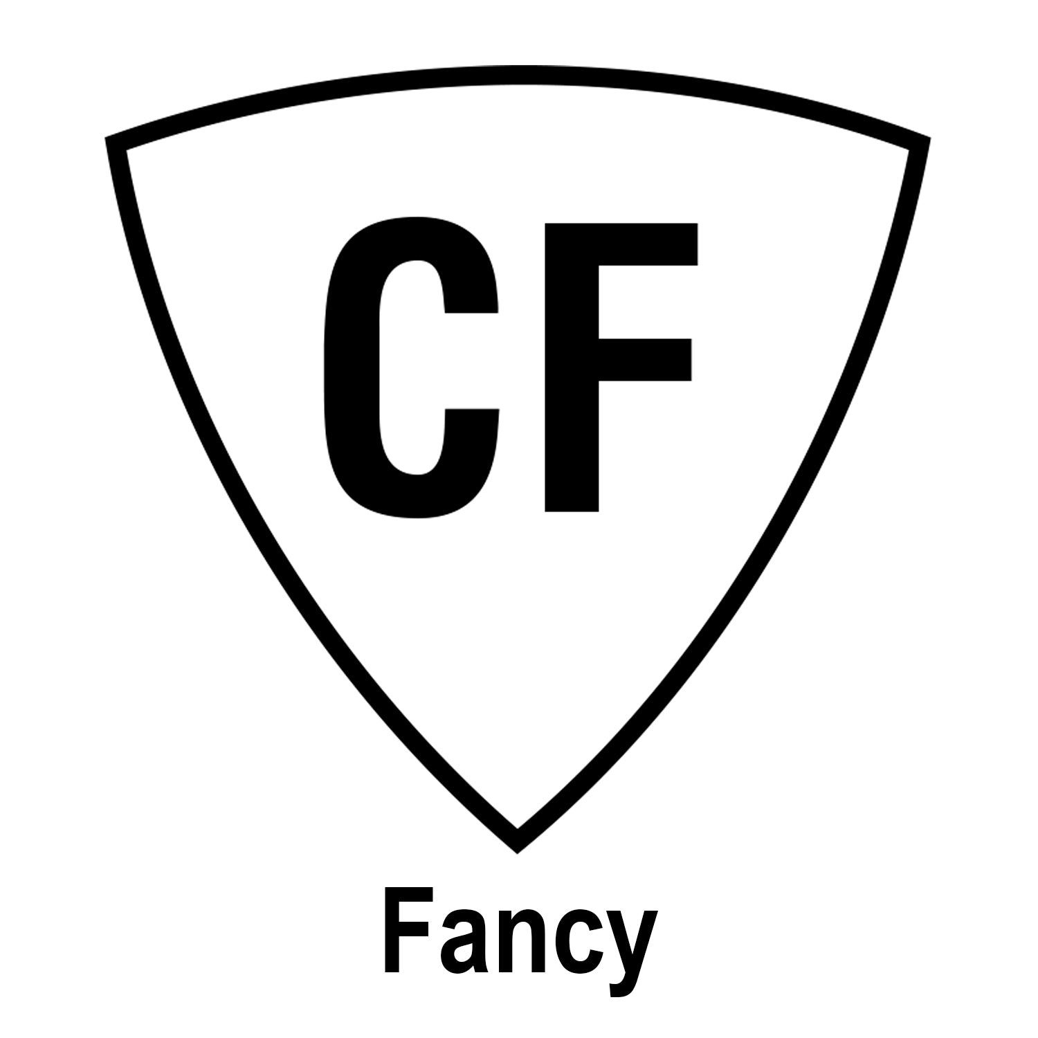 G-S FANCY (CF) CYLINDER FANCY CRYSTALS - PLASTIC FLAT LOWER EDGE