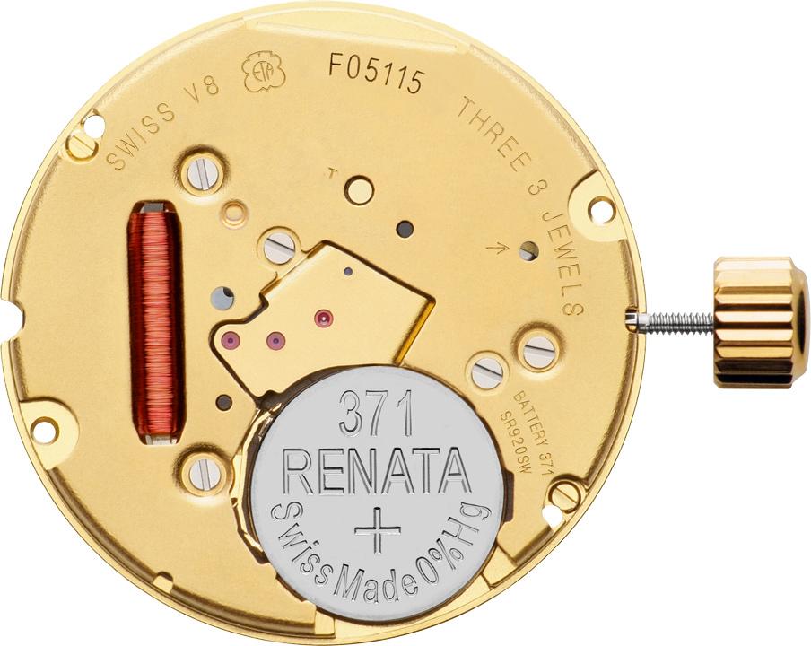 ETA F06.115 3 Hands Swiss Made Quartz Movement (Various Heights)