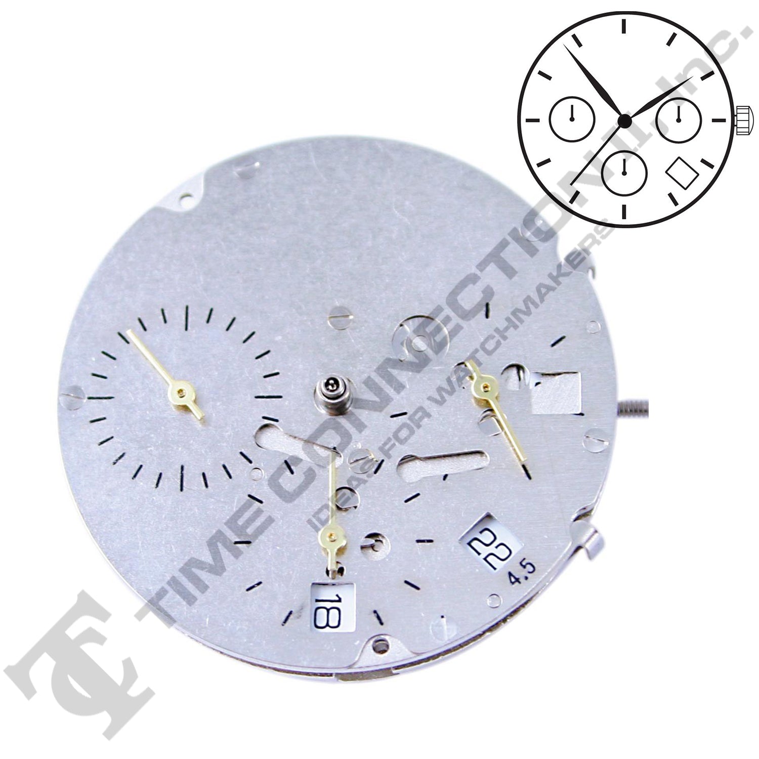 Chinese DG3836-D4:30A Automatic Movement