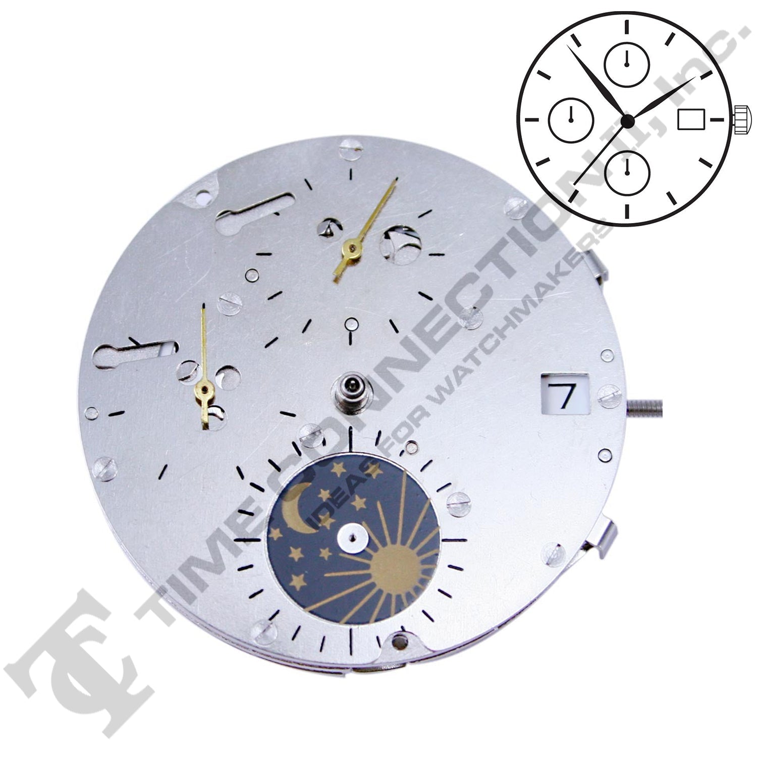 Chinese DG3836-1B Automatic Movement