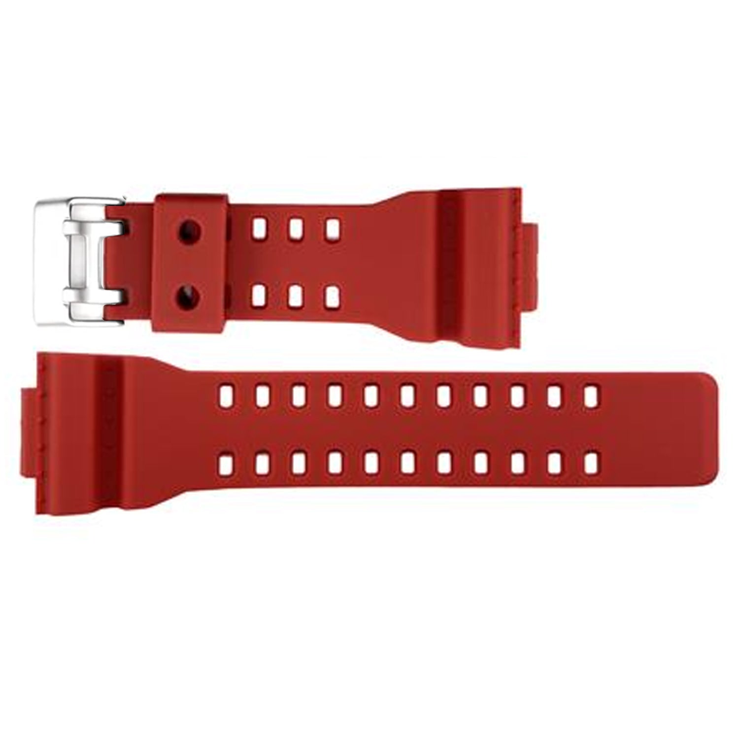 P124 Casio G-Shock Style Genuine Polyurethane Sports Strap (Various Colors)