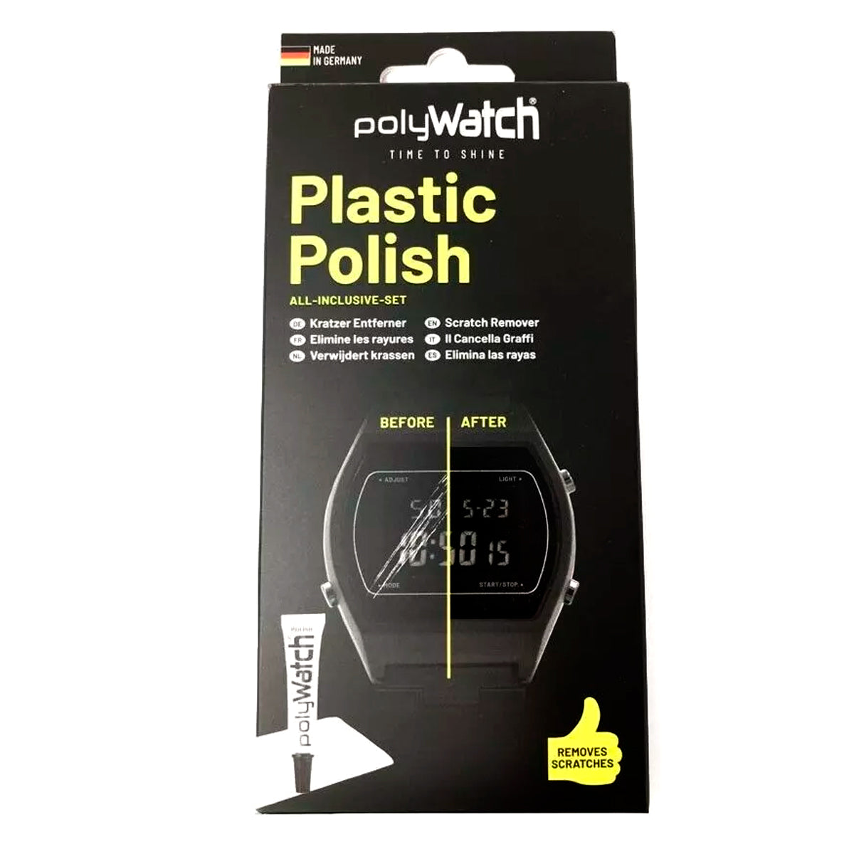 PR-615, Polywatch Scratch Remover with Cloth