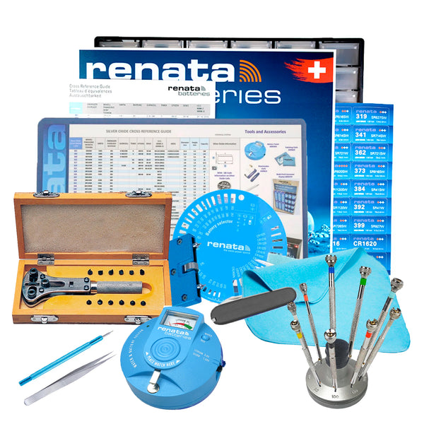 Renata Deluxe Watch Battery Starter Kit