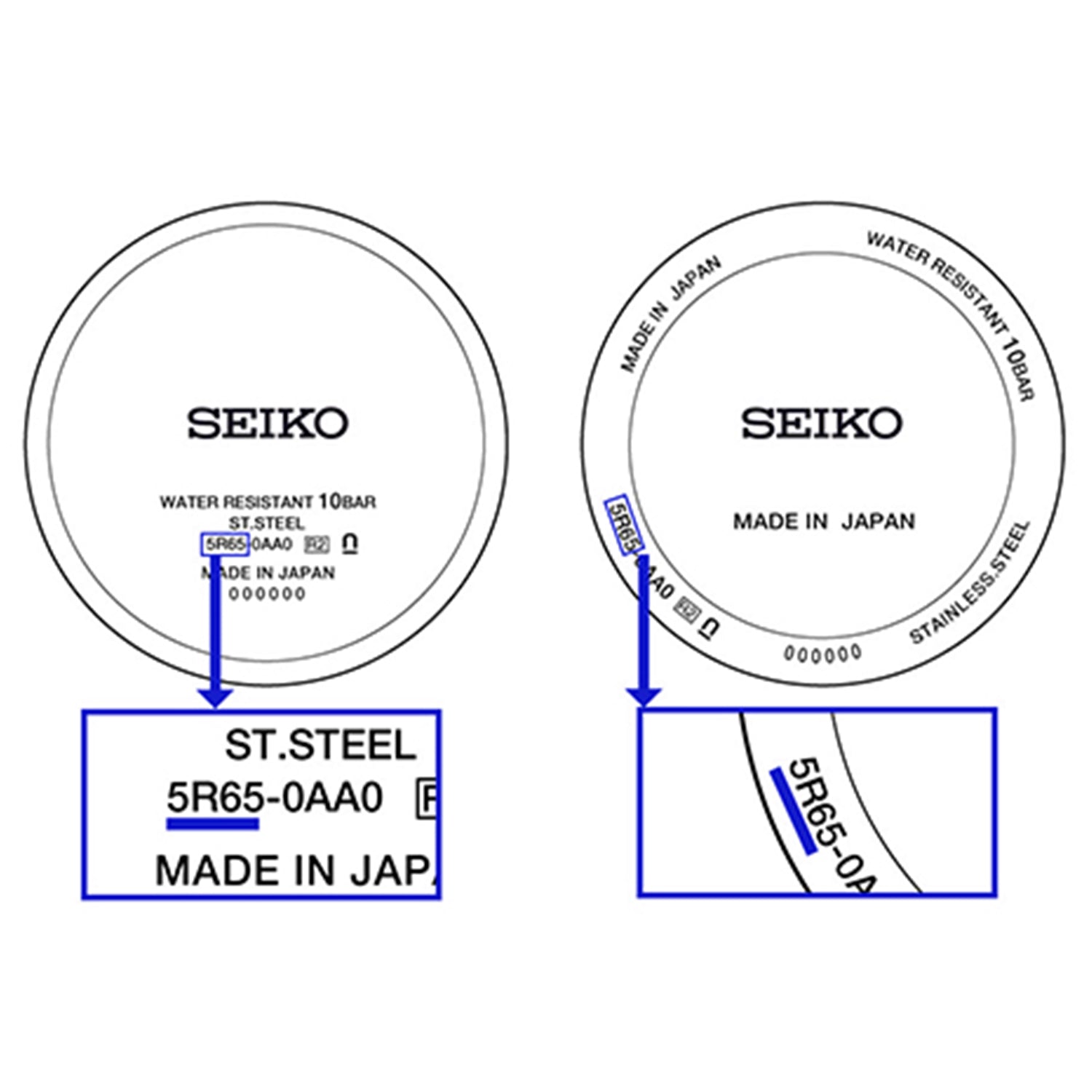 Genuine Seiko Crown 35E09NS1