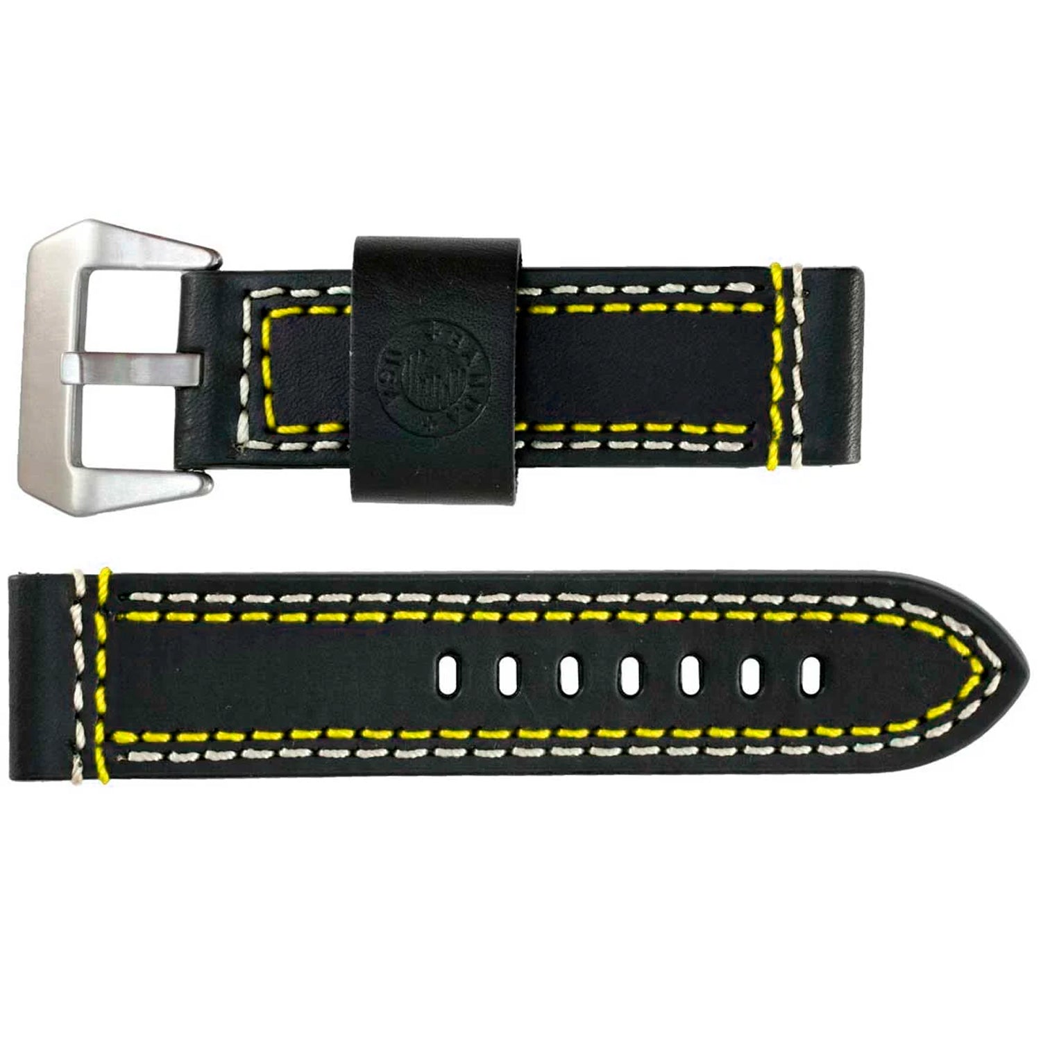 Banda No. 318 Cowboy Stripe Fine Leather Straps (20mm~26mm)