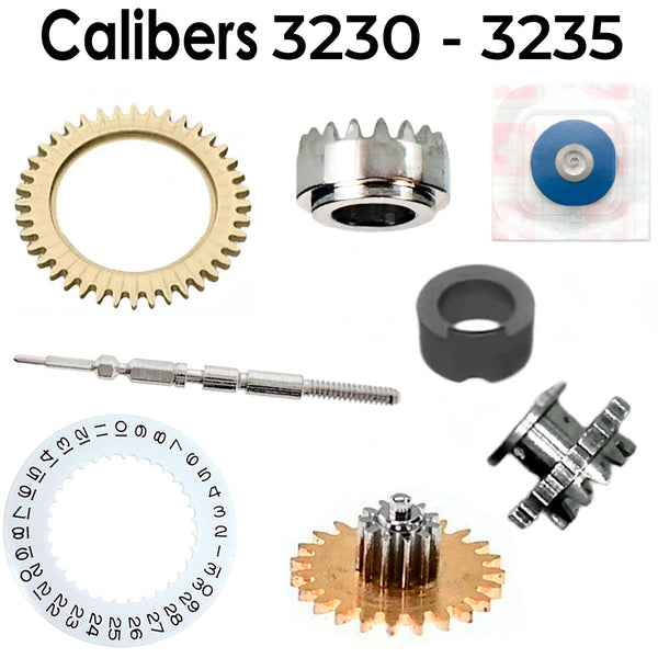 Internal Parts to fit Rolex 32 Series Calibers 3230, 3235, 3255