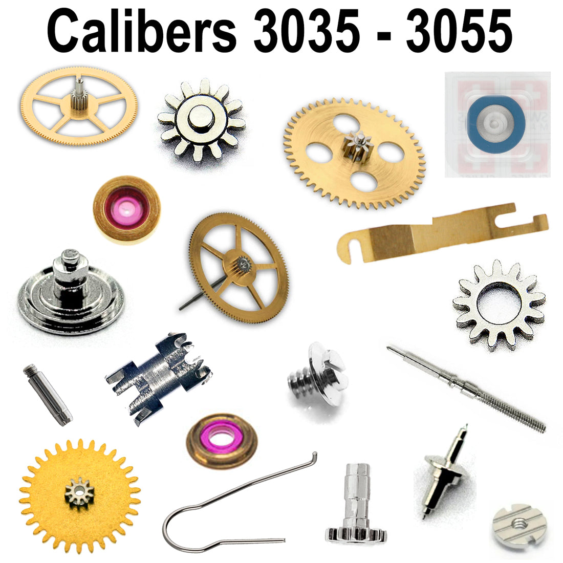 Internal Parts to fit Rolex 30 Series Calibers 3000 - 3055