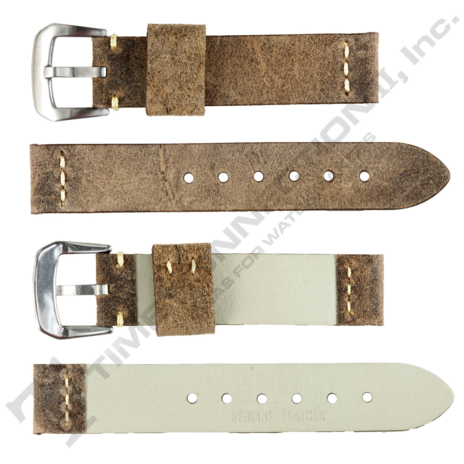 VSB No. 310 Vintage Watch Straps with Hand-Sewn Stitching (20mm)