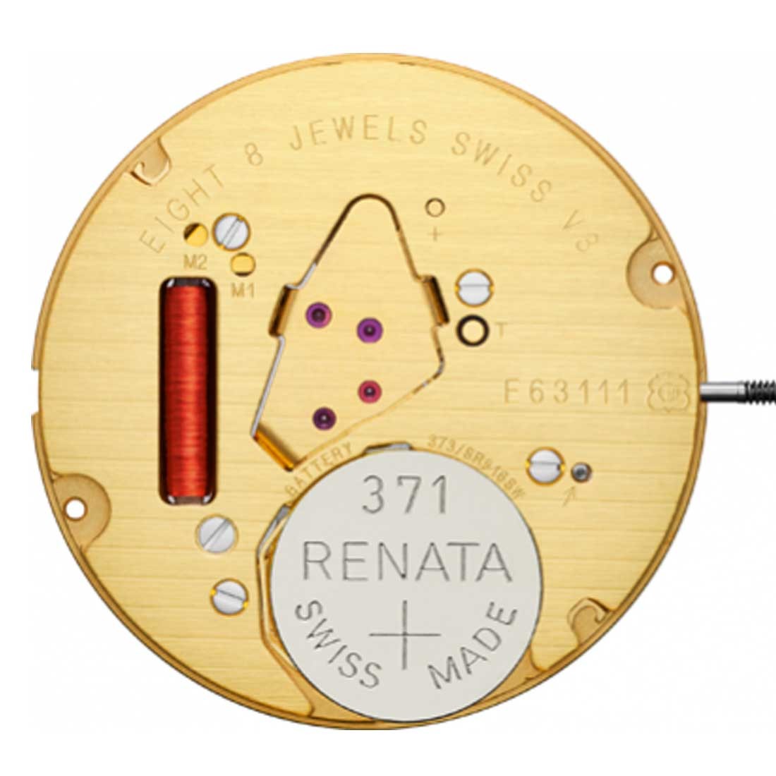 ETA E63.111-D6 Swiss Made Movement (Replace ETA 255.411-D6) – Time ...