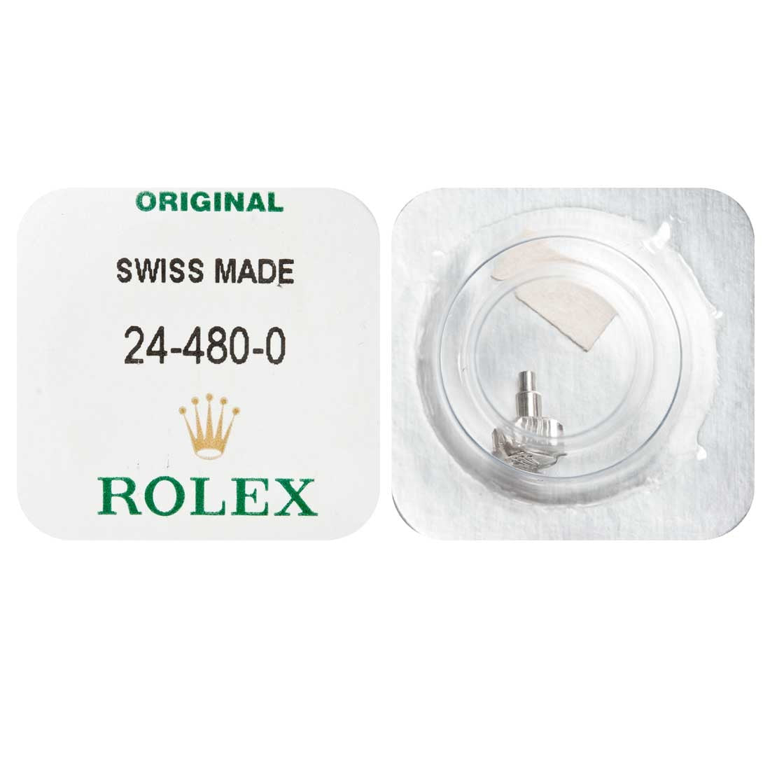 Rolex authentic original steel factory crown