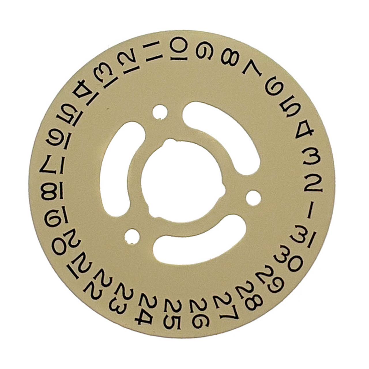 Replacement Date Dial Discs for Rolex Calibers (Various Styles)